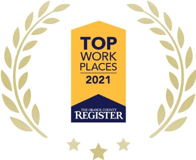 The Orange County Registrar Top Work Places 2021