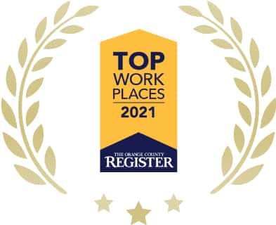 The Orange County Registrar Top Work Places 2021