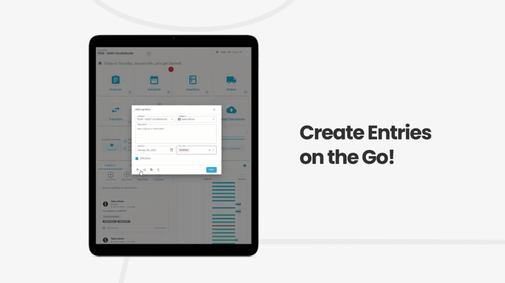 Logbook Communication On the Go